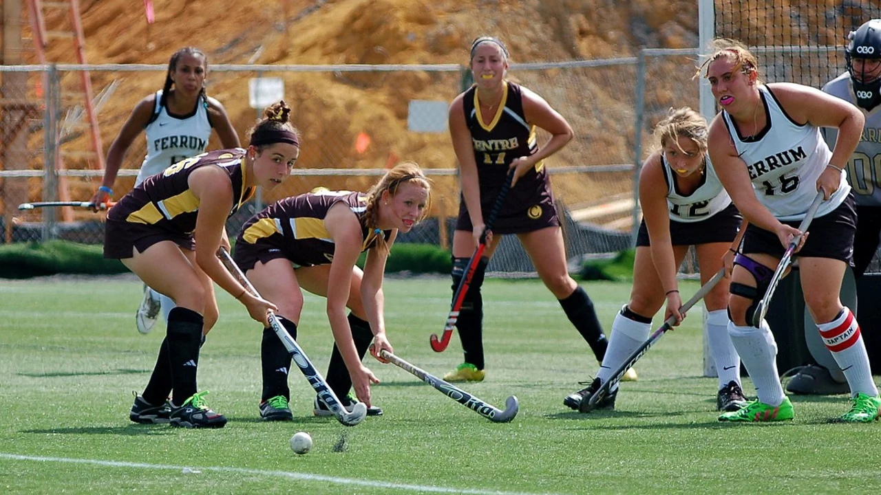 How famous is field hockey, country-wise?